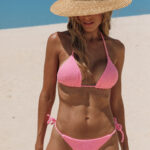 Biquini Cortininha - Rosa Chiclete