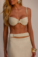 Saia Laura - Champanhe - Imagem 2